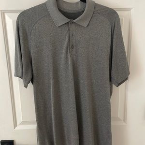 Grey LuluLemon Metal Vent Polo